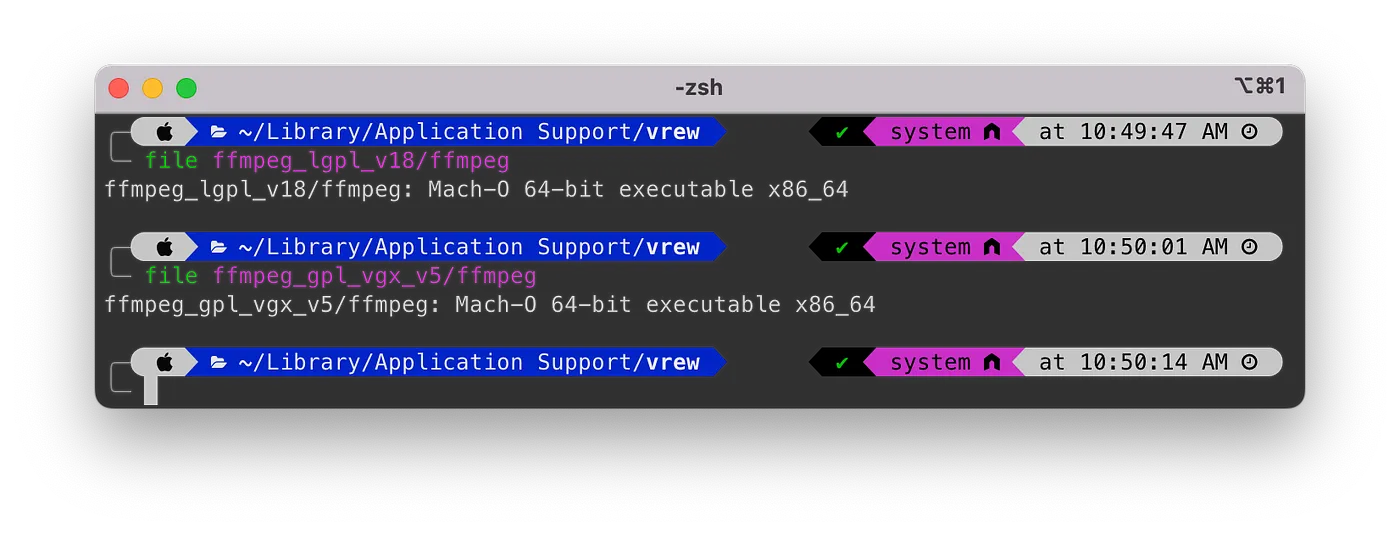 vrew ffmpeg format