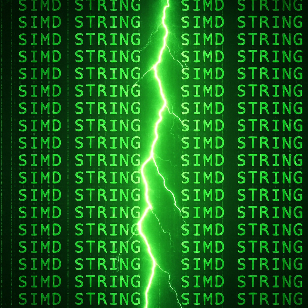 String utilities with SIMD
