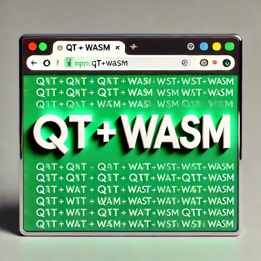 WASM—run C++ Qt Application on your browser